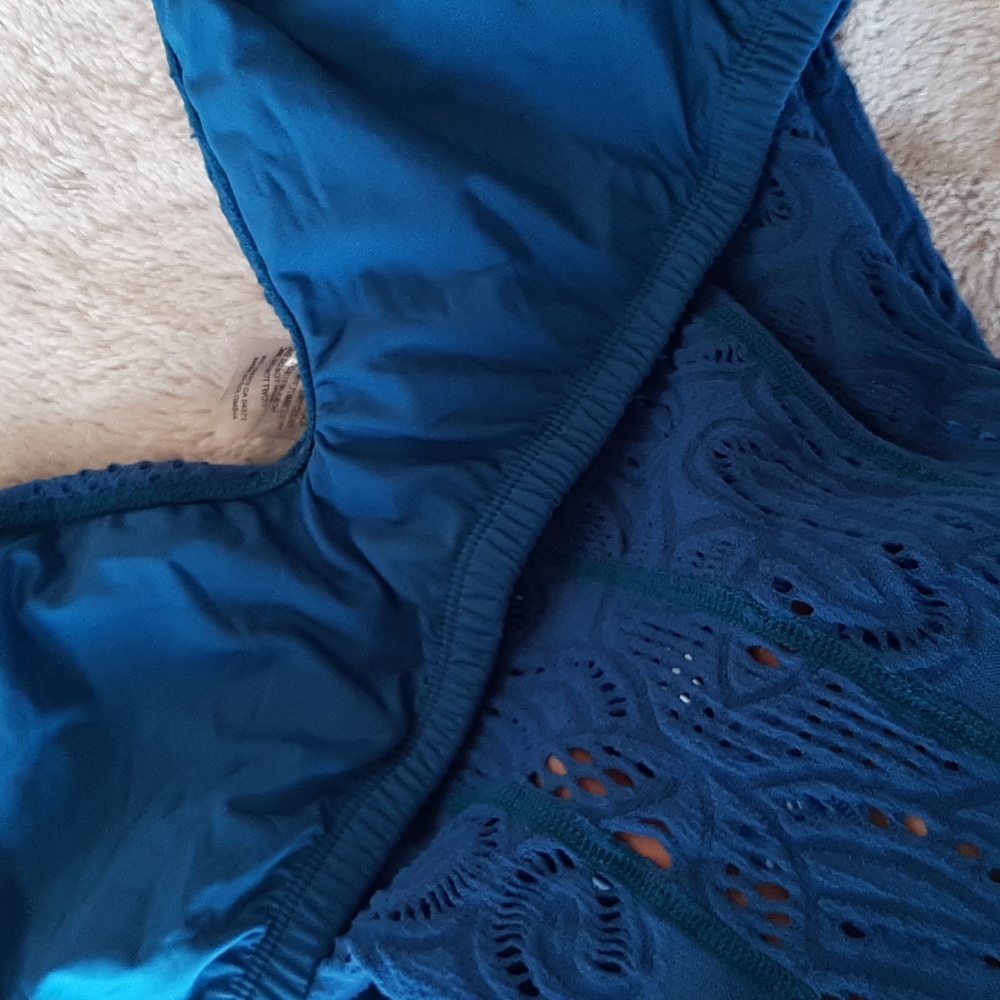 PILYQ Vibrant Torquoise Maillot Tank Large - Picture 8 of 8